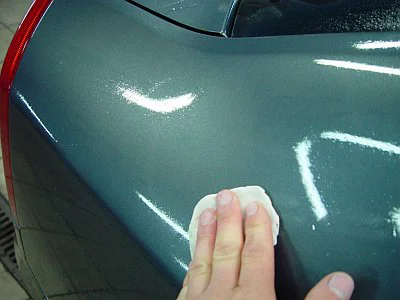 Škoda Octavia Laurin Klement - leštění laku - detail 9