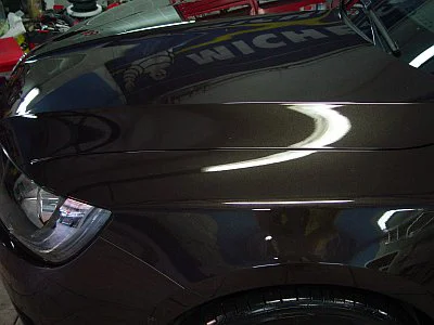 Škoda Super kombi II - renovace laku - detail 16