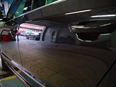 Škoda Super kombi II - renovace laku - detail 5