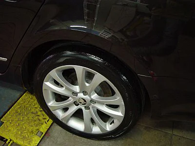 Škoda Super kombi II - renovace laku - detail 6