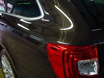 Škoda Super kombi II - renovace laku - detail 7