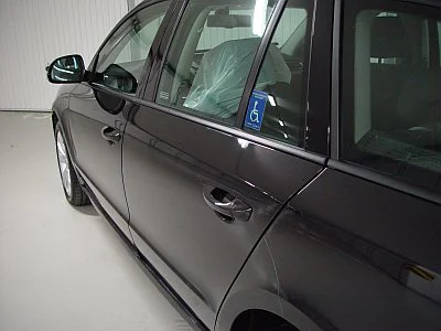 Škoda Superb II kombi - rozleštění a ochrana laku - detail 8