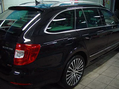 Škoda Superb - make up - detail 6