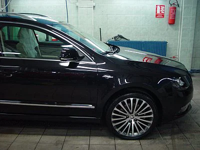 Škoda Superb - make up - detail 7