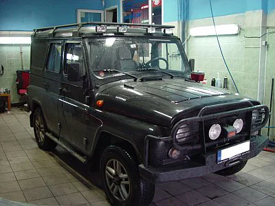 UAZ - leštění a ochrana laku - detail 1