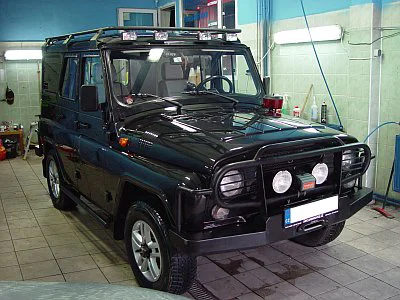 UAZ - leštění a ochrana laku - detail 10