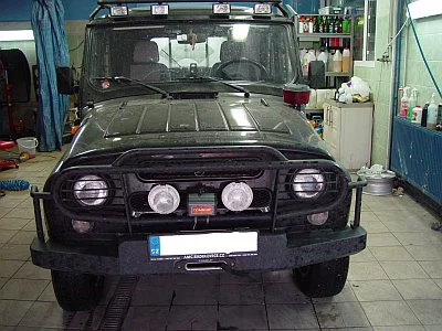 UAZ - leštění a ochrana laku - detail 2