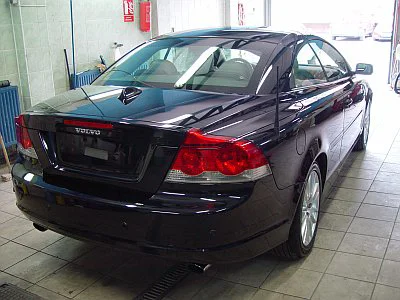 Volvo C70 cabrio 2.5 turbo - renovace a ochrana laku - detail 3