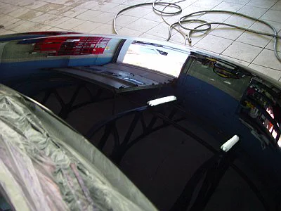 VW Golf kombi - broušení pod vodou a rozleštění laku - Auto-Mhill a Vylesteneauto.cz - detail 17