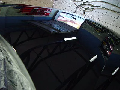 VW Golf kombi - broušení pod vodou a rozleštění laku - Auto-Mhill a Vylesteneauto.cz - detail 23