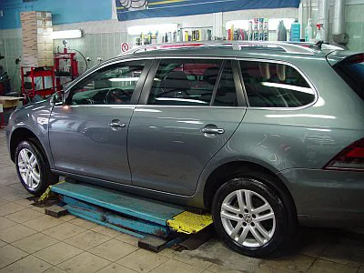 VW Golf Variant - ochrana laku - detail 2