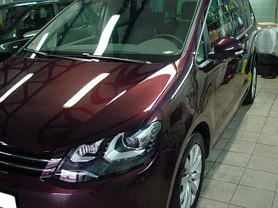 VW Sharan - jemné leštění a ochrana laku - detail 12