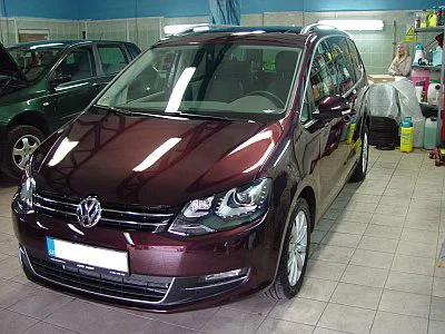 VW Sharan - jemné leštění a ochrana laku - detail 4