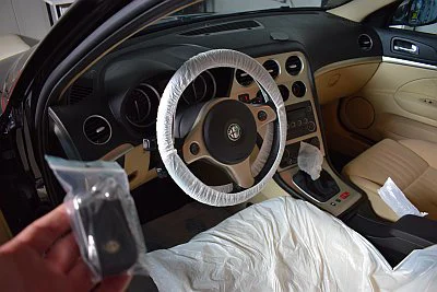 Alfa Romeo 159 2.4 JTD - renovace a nanokeramická ochrana laku - detail 2