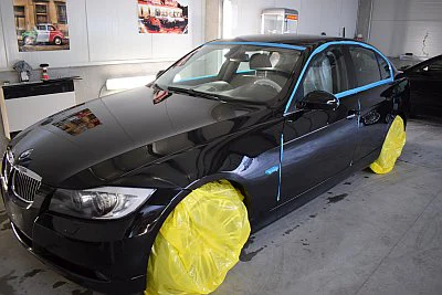 BMW 325i - renovace a nanokeramická ochrana laku - detail 1