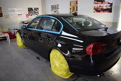 BMW 325i - renovace a nanokeramická ochrana laku - detail 2