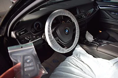 BMW 530d kombi - renovace a nanokeramická ochrana laku - detail 2