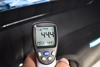 BMW 530d kombi - renovace a nanokeramická ochrana laku - detail 5