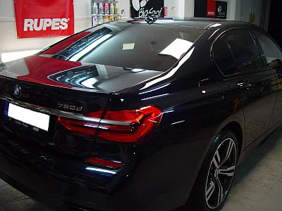 BMW 750d - nanokeramická ochrana laku - detail 14