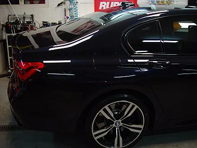 BMW 750d - nanokeramická ochrana laku - detail 15