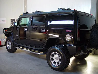 Hummer H2 - renovace a nano ochrana laku - detail 16