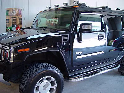 Hummer H2 - renovace a nano ochrana laku - detail 21