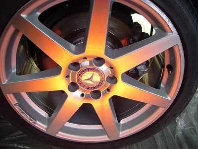 Mercedes C kupé - renovace a nanokeramická ochrana laku - detail 14