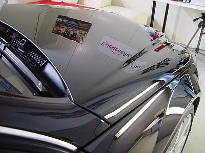 Mercedes C kupé - renovace a nanokeramická ochrana laku - detail 18