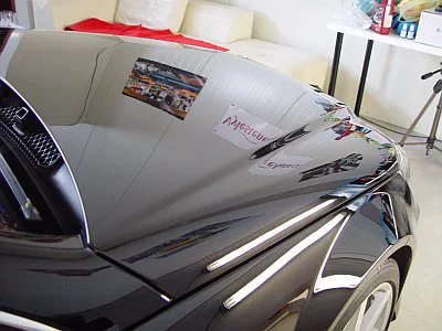 Mercedes C kupé - renovace a nanokeramická ochrana laku - detail 23