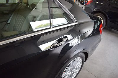 Mercedes E 350 - renovace a nanokeramická ochrana laku - detail 15