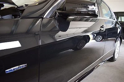 Mercedes E 350 - renovace a nanokeramická ochrana laku - detail 16