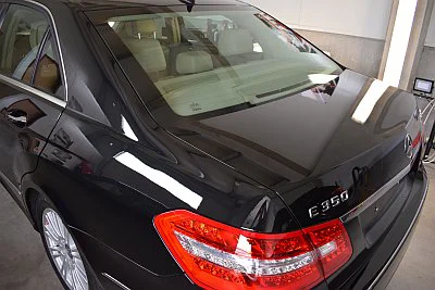 Mercedes E 350 - renovace a nanokeramická ochrana laku - detail 17