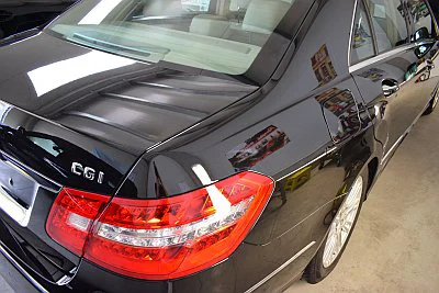 Mercedes E 350 - renovace a nanokeramická ochrana laku - detail 18