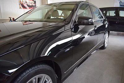 Mercedes E 350 - renovace a nanokeramická ochrana laku - detail 22