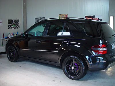 Mercedes ML 320 CDI - renovace a ochrana laku - detail 10