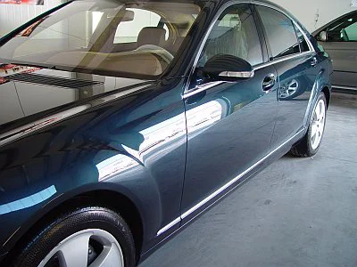 Mercedes S 500 Long - renovace a nanokeramická ochrana laku - detail 7