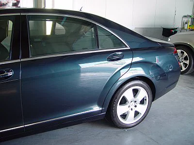 Mercedes S 500 Long - renovace a nanokeramická ochrana laku - detail 8