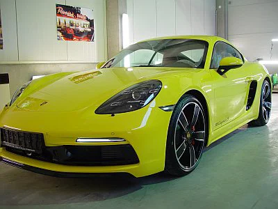 Porsche Cayman S - nanokeramická ochrana laku - detail 4