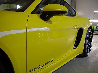 Porsche Cayman S - nanokeramická ochrana laku - detail 5