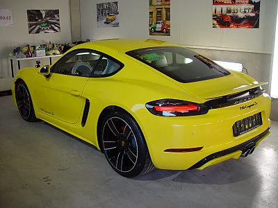 Porsche Cayman S - nanokeramická ochrana laku - detail 6