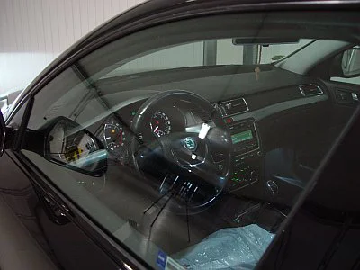 Škoda Superb II - leštění a ochrana laku - detail 15