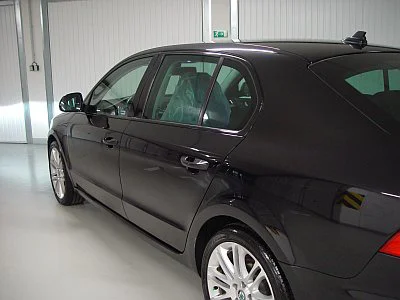 Škoda Superb II - leštění a ochrana laku - detail 8