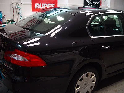 Škoda Superb II - základní renovace laku - detail 10