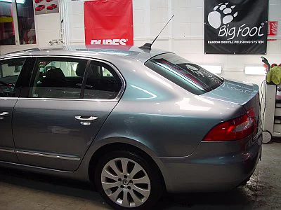 Škoda Superb II - základní renovace laku - detail 11