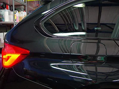 Ukázka leštění laku - detail 8