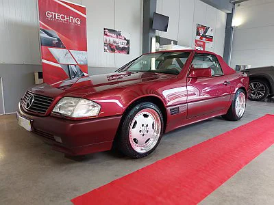 Mercedes SL500 - leštění a keramická ochrana laku - detail 1