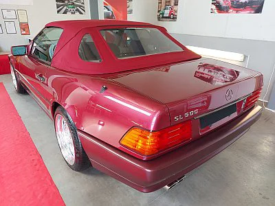 Mercedes SL500 - leštění a keramická ochrana laku - detail 6