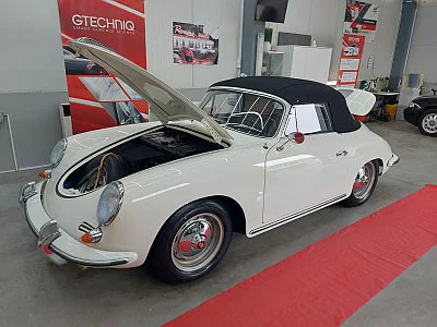 Porsche 356 - leštění laku - detail 8