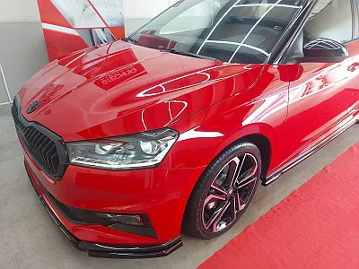 Škoda Fabia Monte Carlo - keramická ochrana laku - detail 3