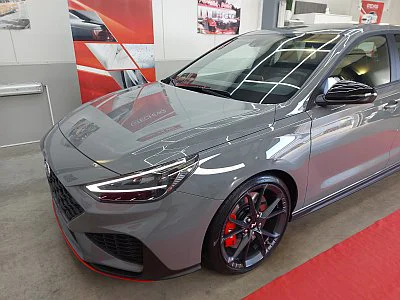 Hyundai i30 N - leštění a keramická ochrana laku - detail 2